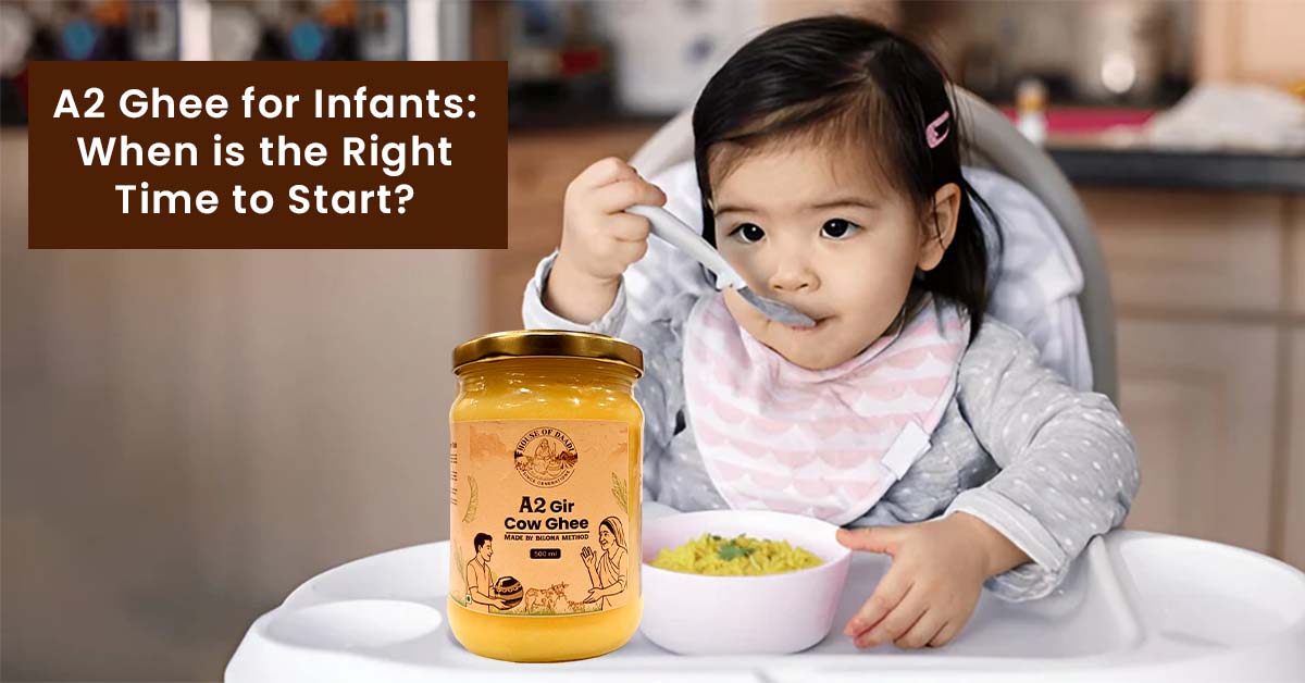 A2 Ghee for Infants: When Is the Right Time to Start?