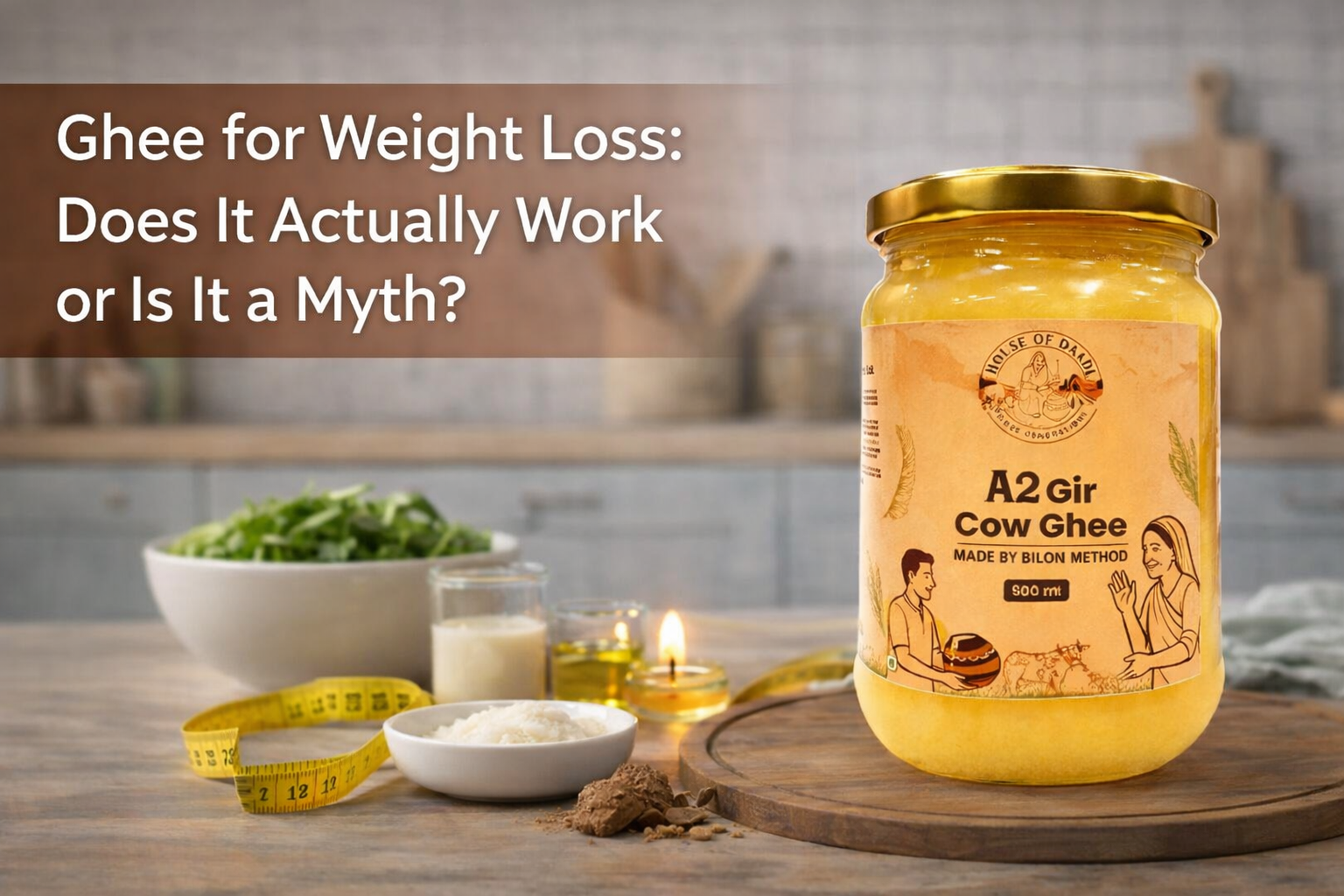 Ghee for Weight Loss: Does It Actually Work or Is It a Myth?