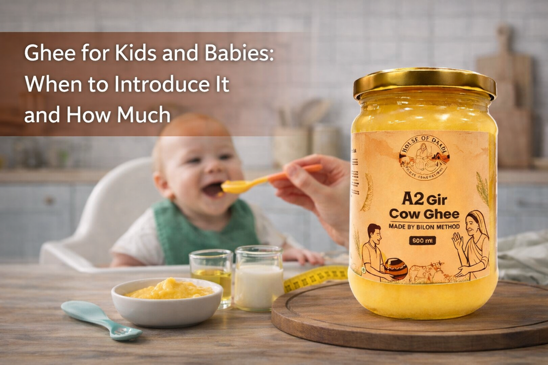 Ghee for Kids and Babies: When to Introduce It and How Much