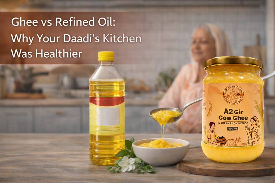 Ghee vs Refined Oil: Why Your Daadi's Kitchen Was Healthier