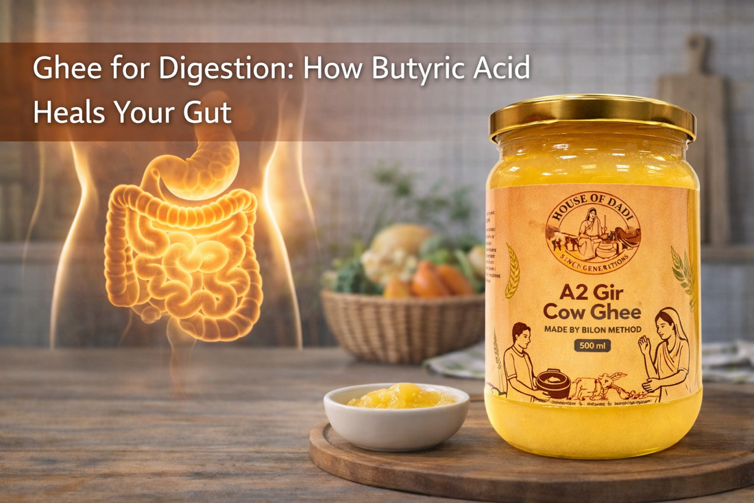 Ghee for Digestion: How Butyric Acid Heals Your Gut