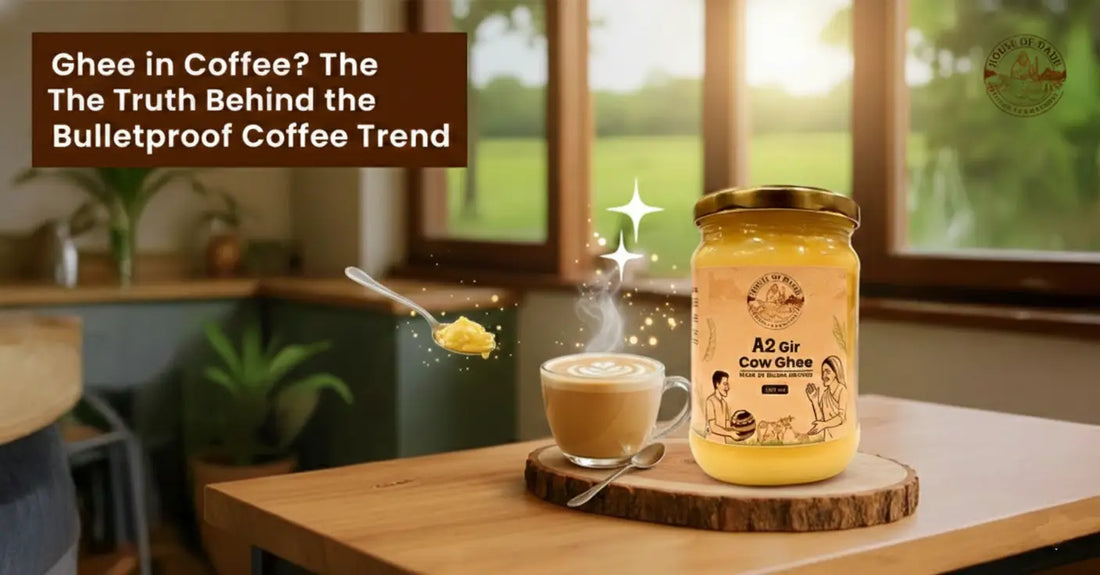 Ghee in Coffee? The Truth Behind the Bulletproof Coffee Trend