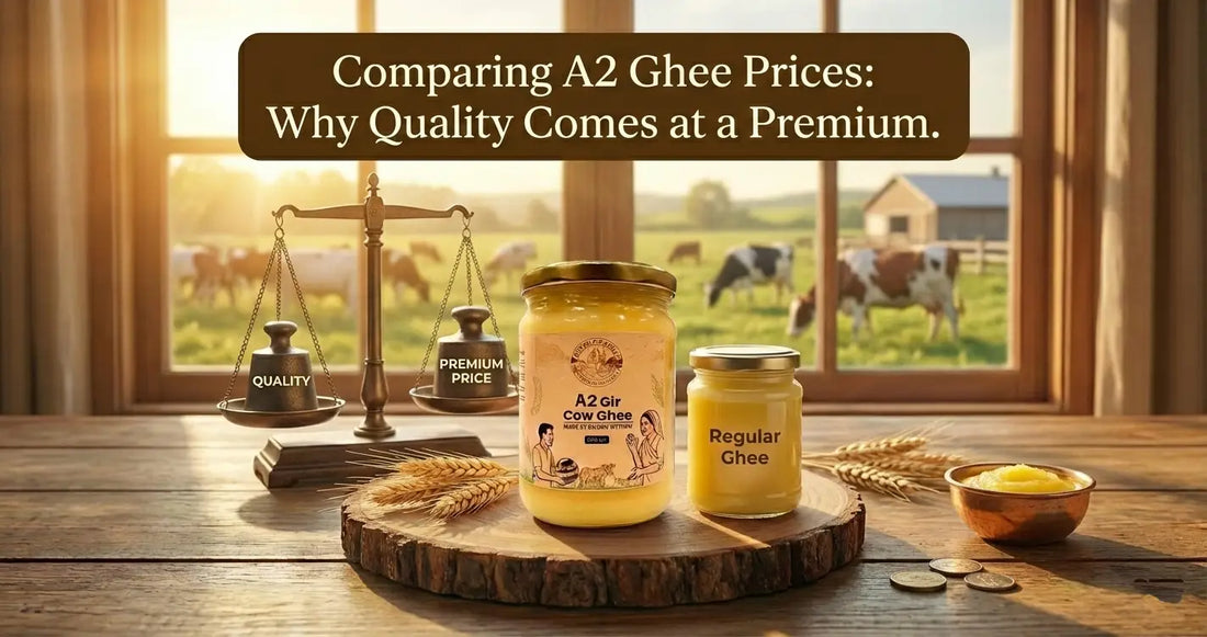 Comparing A2 Ghee Prices: Why Quality Comes at a Premium