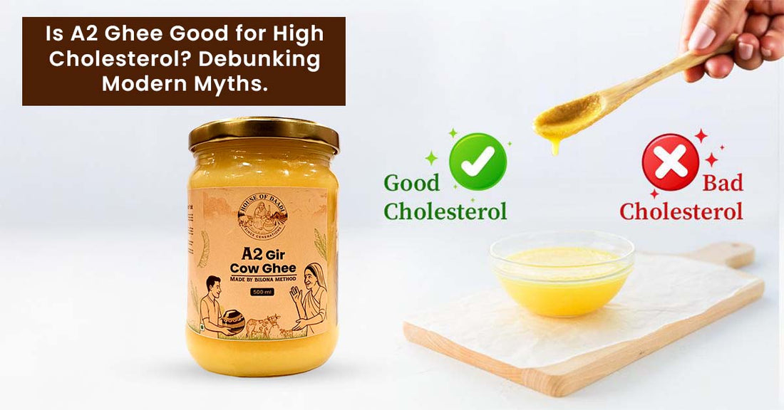 Is A2 Ghee Good for High Cholesterol? Debunking Modern Myths