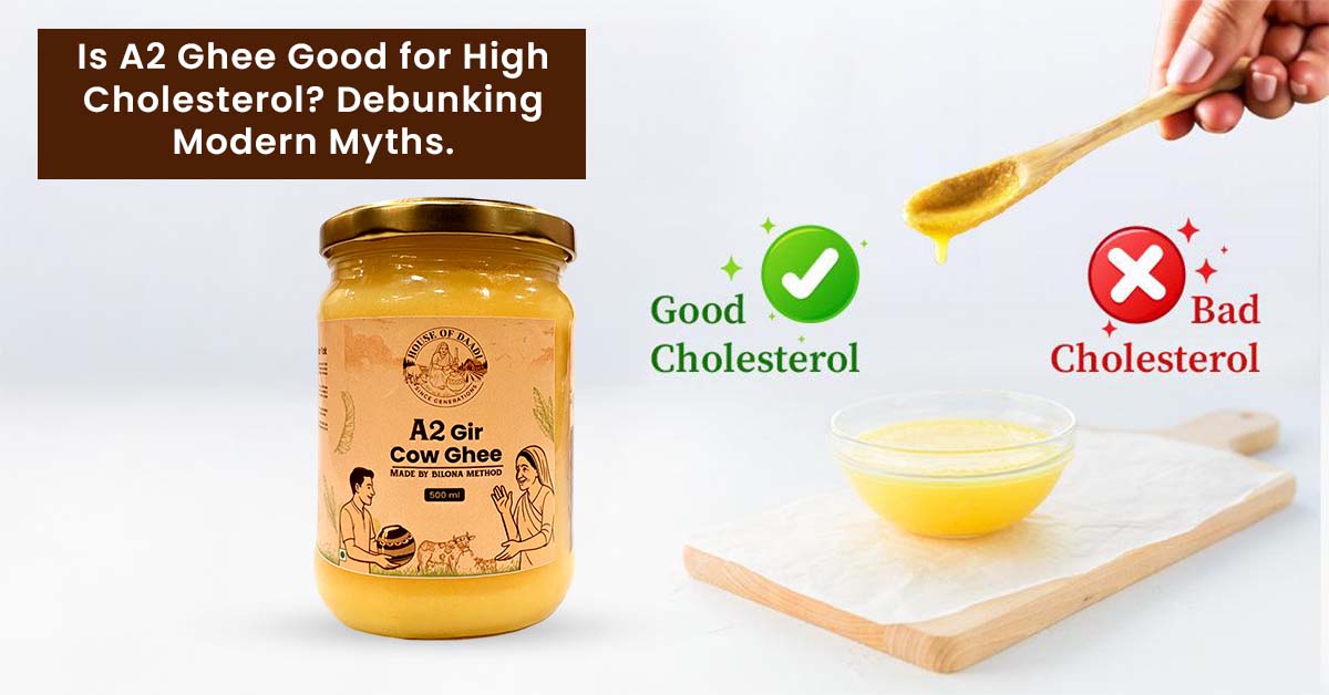Is A2 Ghee Good for High Cholesterol? Debunking Modern Myths