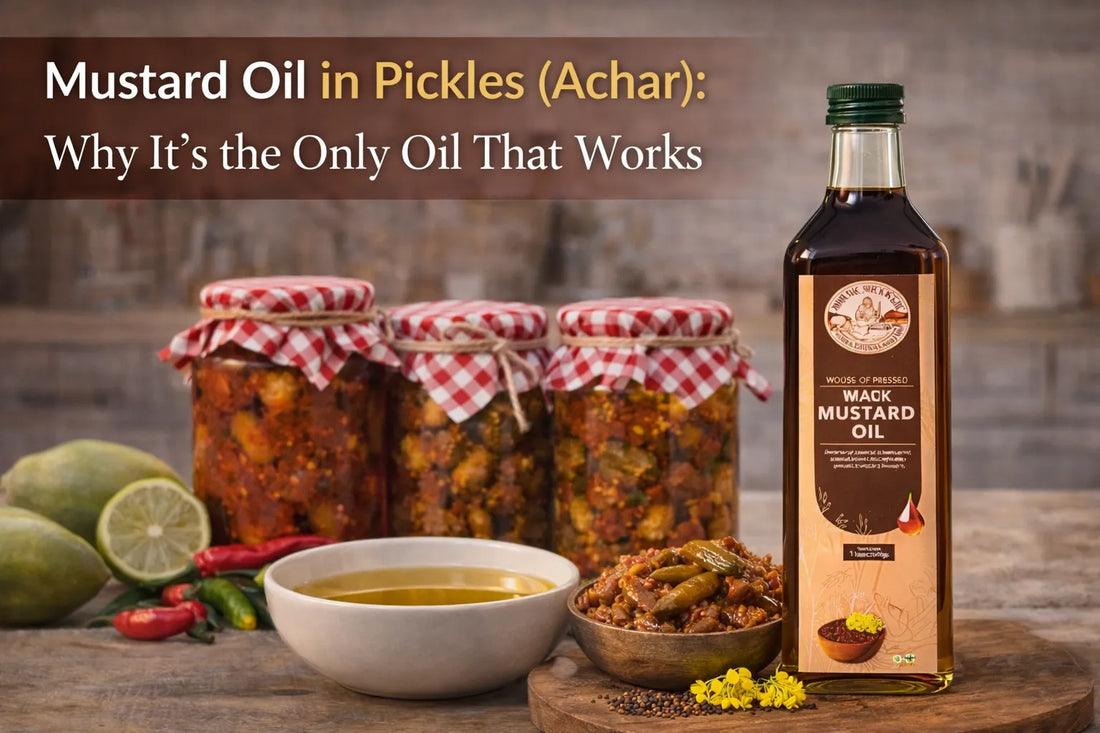 Mustard Oil in Pickles (Achar): Why It's the Only Oil That Works