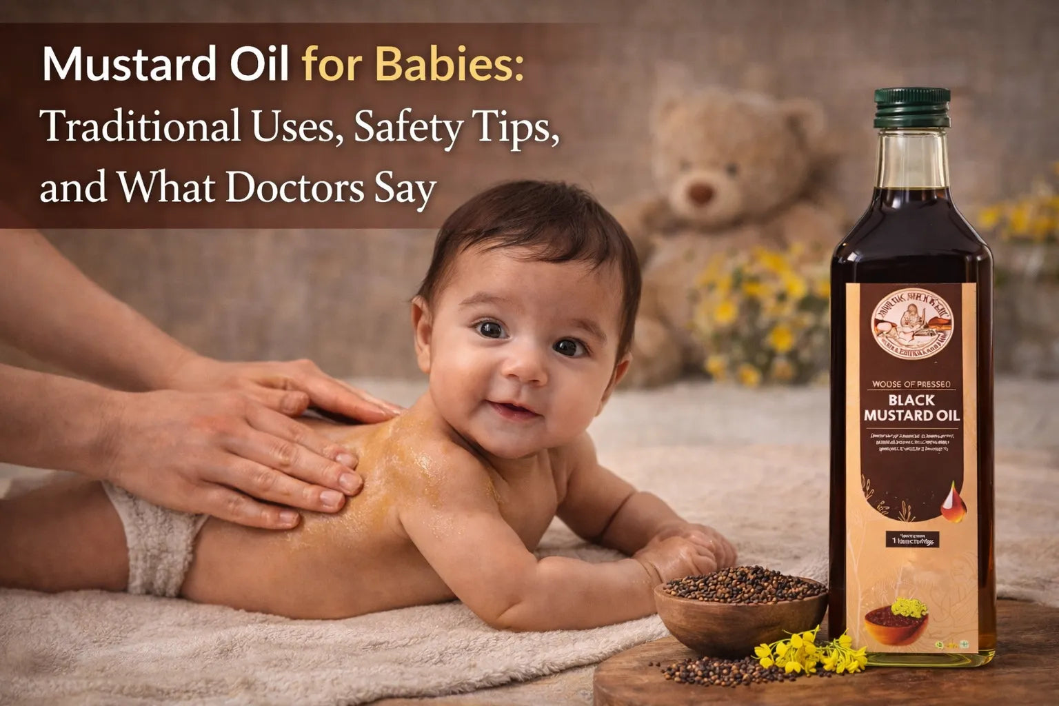 Mustard Oil for Babies: Traditional Uses, Safety Tips, and What Doctors Say