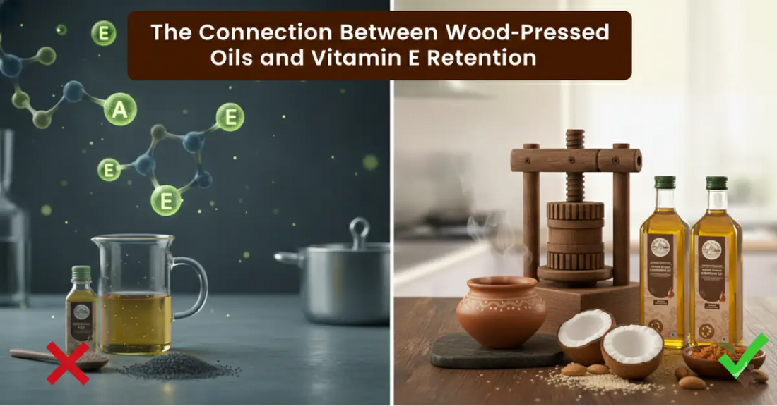 The Connection Between Wood-Pressed Oils and Vitamin E Retention