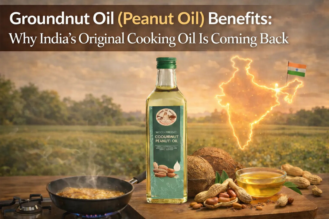 Groundnut Oil (Peanut Oil) Benefits: Why India's Original Cooking Oil Is Coming Back