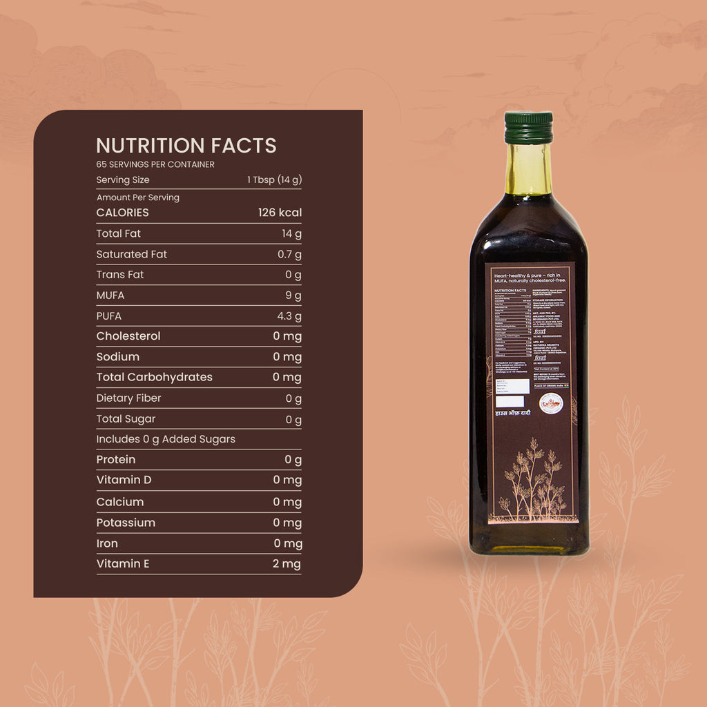 Woodpressed Black Mustard Oil