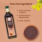 Woodpressed Black Mustard Oil