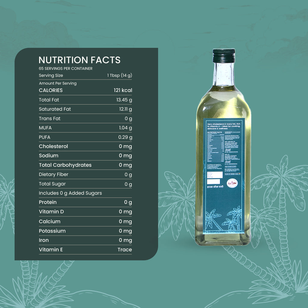 Woodpressed Coconut Oil