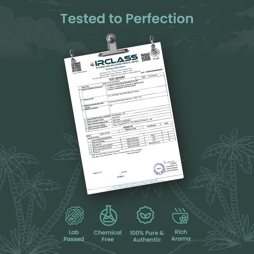 Woodpressed Coconut Oil