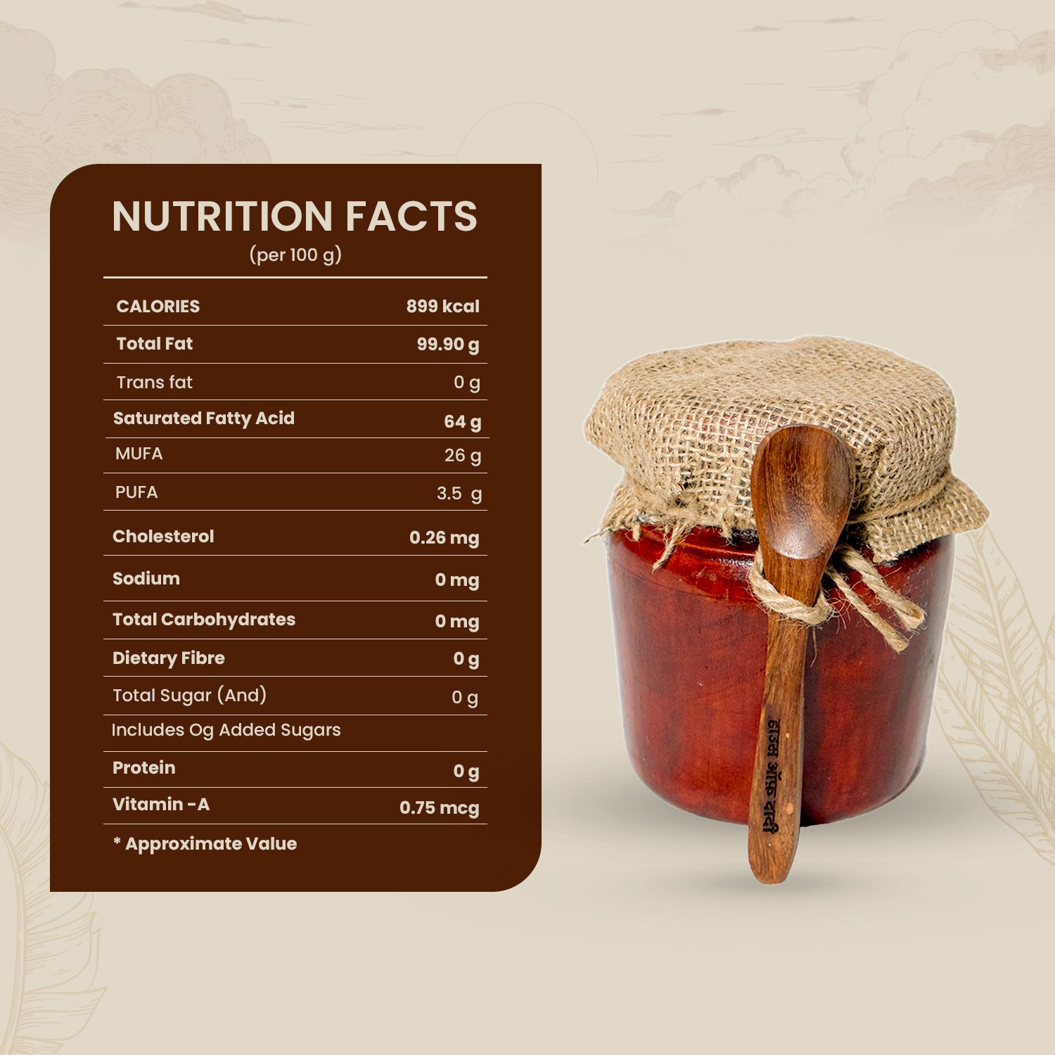 A2 Gir Cow Desi Ghee