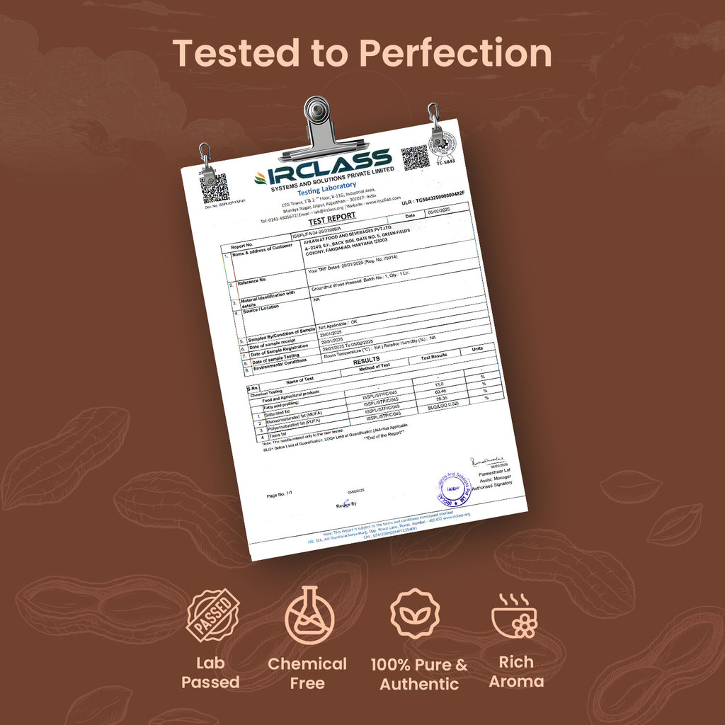 Woodpressed Groundnut Oil