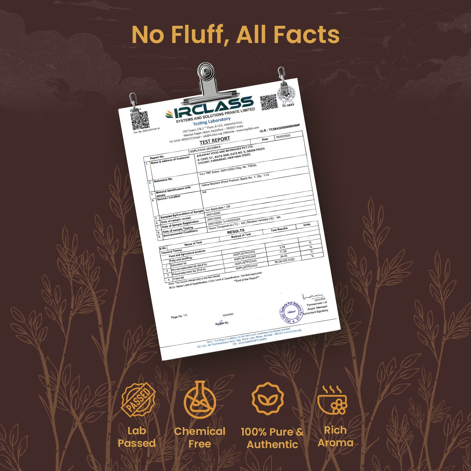 Woodpressed Yellow Mustard Oil