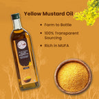Woodpressed Yellow Mustard Oil